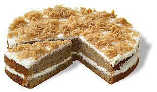 Keschtnkuchen (Kastanienkuchen)